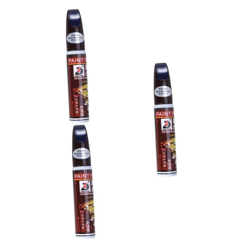 SOLUSTRE 3St Auto Mantel Stift Reparaturset für Autolacke Reparaturstift für Autokratzer Kratzer-Reparaturstift fürs Auto Stift berühren Autolackstift von SOLUSTRE