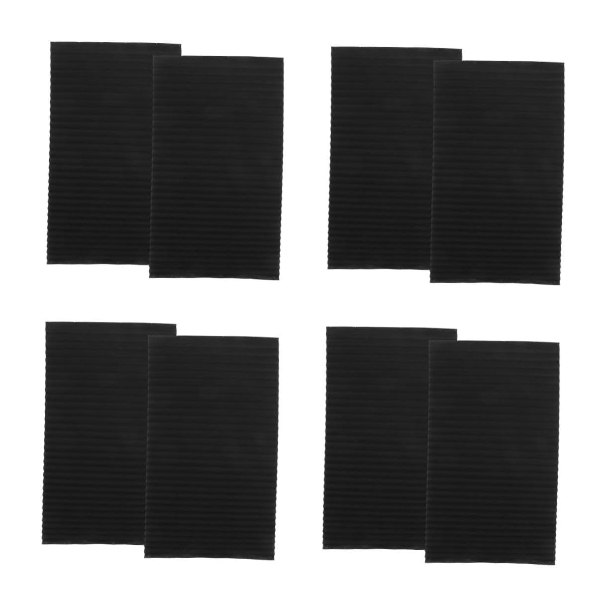 SOLUSTRE 4 Sets Verdunkelungsrollos Auto Sonnenschutz Fensterläden Fenstervorhang Auto Fensterrollos Plissee Vorhänge Fensterrollo Schwarze Jalousien Für Fenster Schwarze von SOLUSTRE