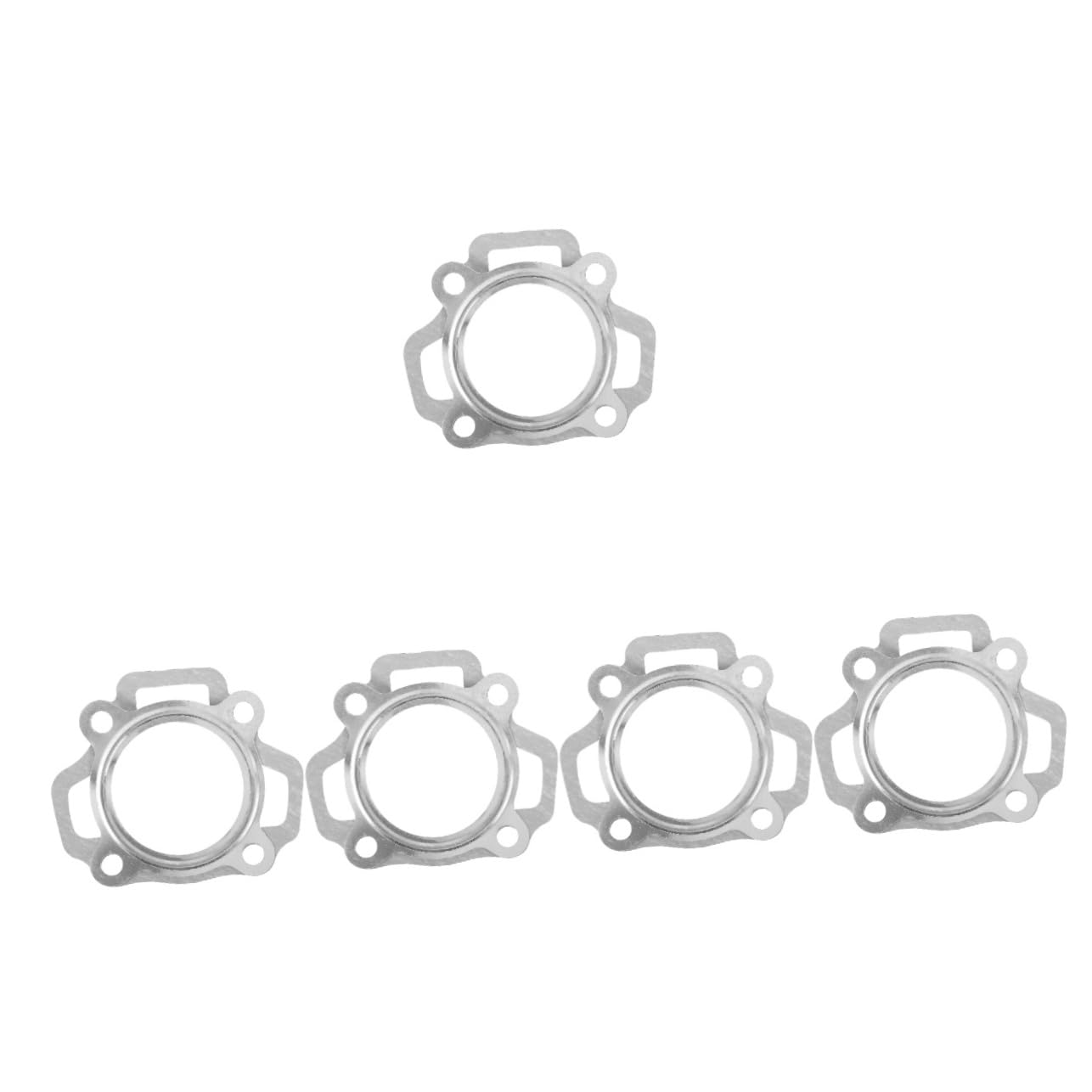 SOLUSTRE 5 Paare Zylinderkopfdichtung Zubehör Für Teil Zylinderfußdichtungen Zylinderkopf-unterlegscheibensatz Zylinderkopf- Und Unterlegscheiben Zylinderkopf- Und Bodendichtung Metall von SOLUSTRE