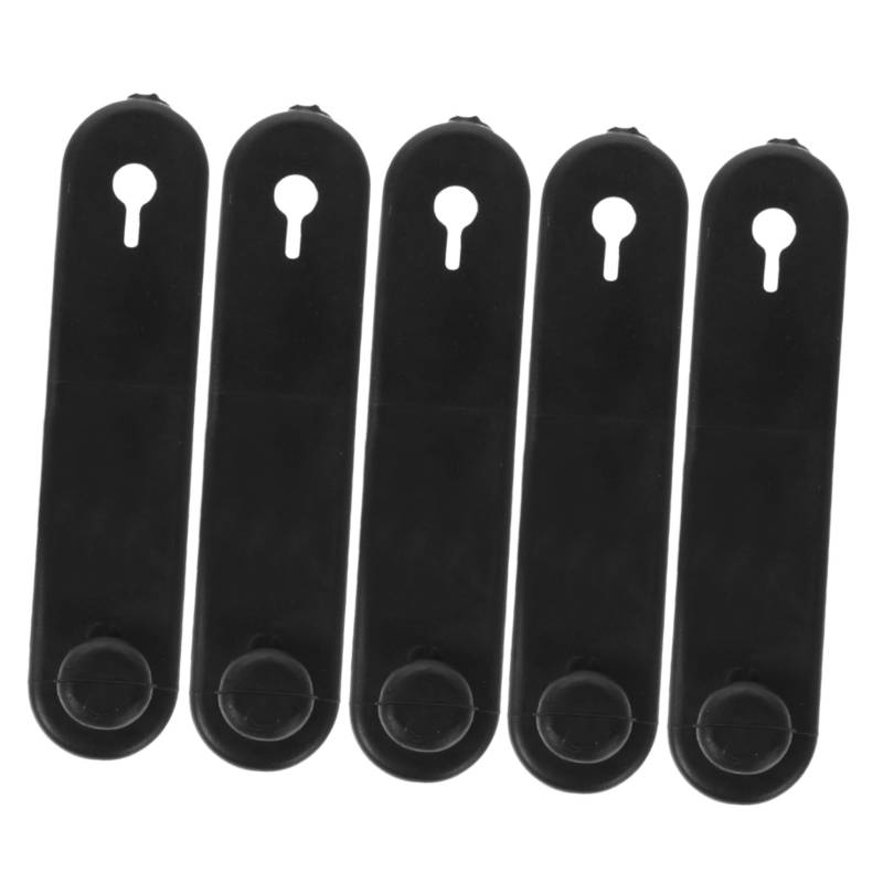 SOLUSTRE 5 Pcs Bremsleitung Organizer Drahtgasgaskabel Fixieren Remsgurt Gurt Für Kupplungsleitungsgasdelkabel Spannungsgurt Bremslinie Krawatten Kupplungsleitungen Bindungen Schwarz von SOLUSTRE