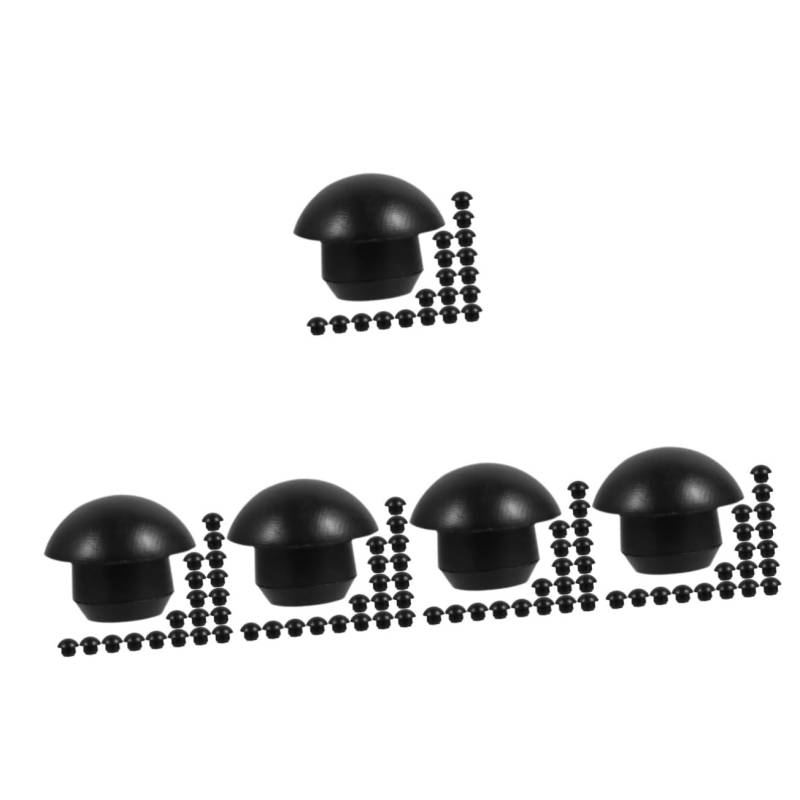 SOLUSTRE 5 Sätze Jack-ölschraube Gummistopper Gummipfropfen Öldeckel Hydraulischer Bodenheber Hydraulikheber Ölfilter Wagenheber Luft Auto Gummistopfen Öleinfüllstopfen Black 20 Stück * 5 von SOLUSTRE