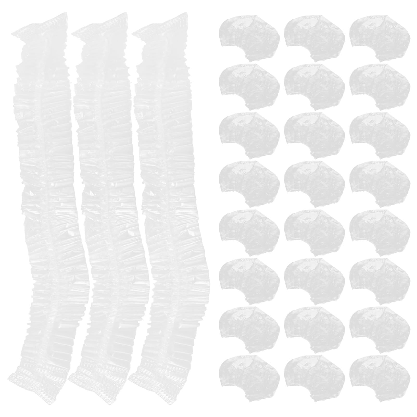 SOLUSTRE 50 Stück Sitzbezug für Elektroautos Roller-Kissenbezug Fahrradsitzbezug Sitzkissenbezug für Roller Universeller Autositzbezug Fahrradabdeckung wasserdicht Plastik Transparent von SOLUSTRE