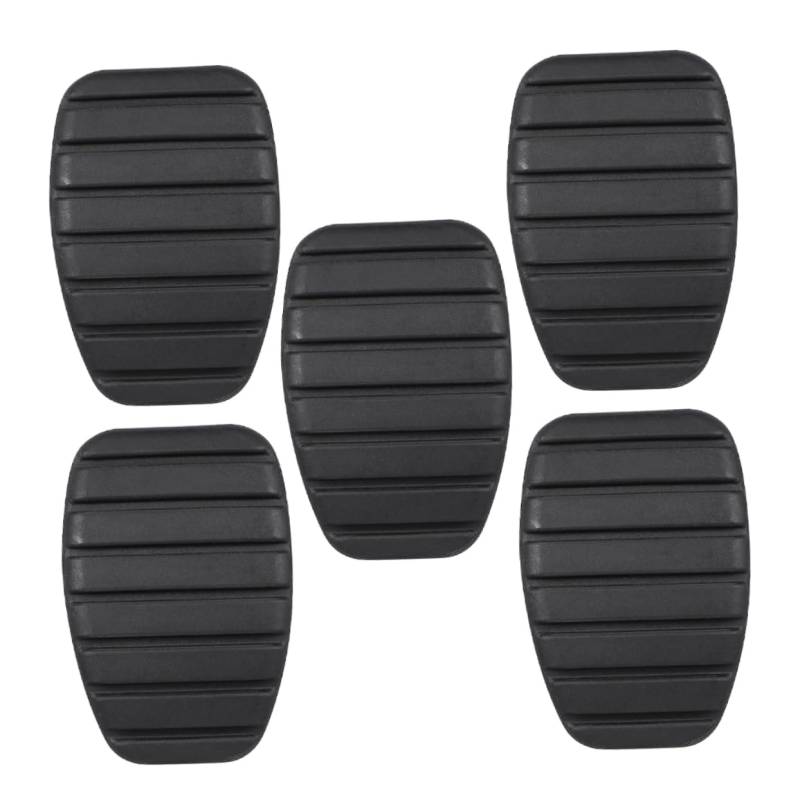 SOLUSTRE 5er Set Fußpedal Abdeckungen Für Autos Kupplungs Brems Und Gaspedal Pads Rutschfeste Pedalauflagen Für Sicheren Halt Auto Pedal Reparaturset von SOLUSTRE