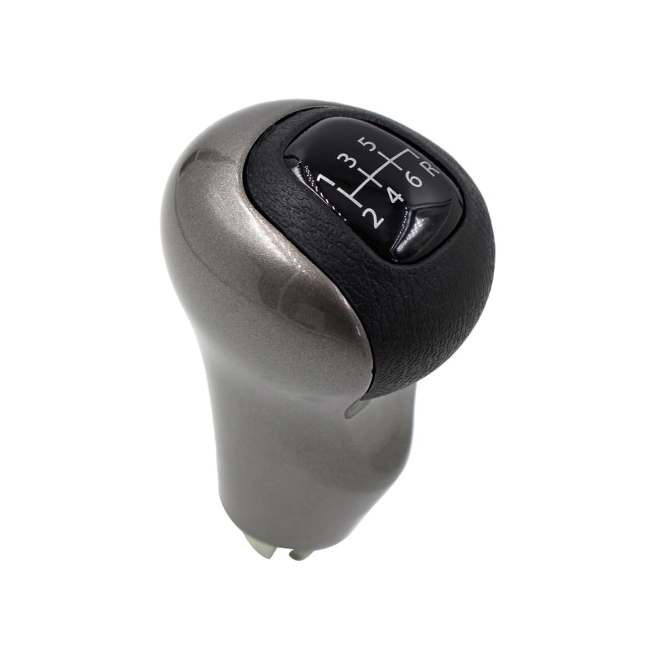 SOLUSTRE 6 Schalthebel Schaltknöpfe manueller Schaltkopf Verschiebungen Shifter knob blacki ösch Noir Schaltknüppel Schaltknopf blackh swor Schaltstange Schaltknauf Gummi von SOLUSTRE