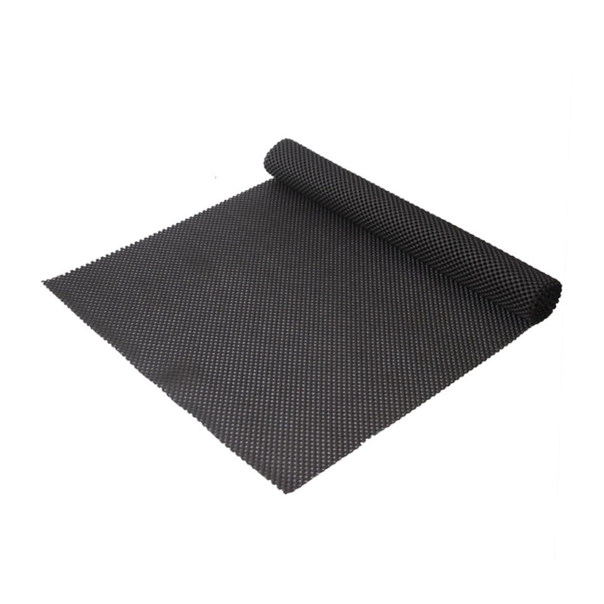 SOLUSTRE Auto Anti-rutsch-Matte Träger Korb Ladungsgurte Gestell Auto Zelt Automatten Autotransporter Netz Dach Sitz Abschleppen Tasche PVC Black von SOLUSTRE