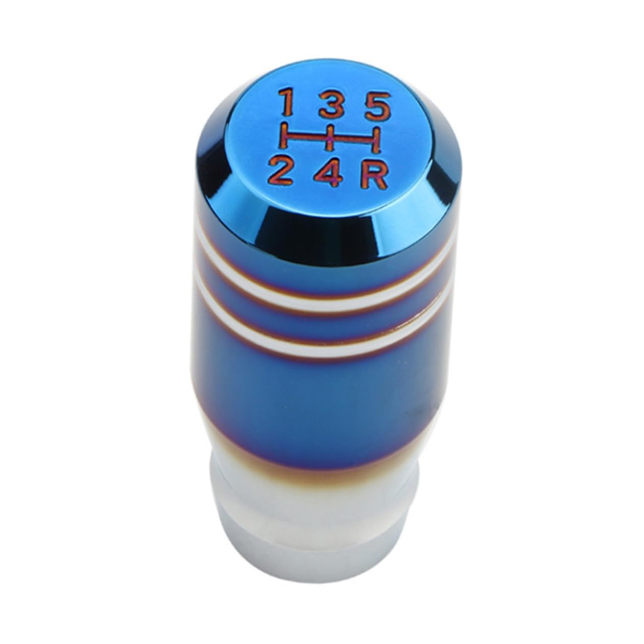 SOLUSTRE Auto modifizierter Getriebekopf Hardware Schaltknauf Gang Türknauf Schrankbeschläge Schalthebel shift knob auto innenraum zubehör coole Schaltknöpfe Autozubehör Aluminiumlegierung von SOLUSTRE