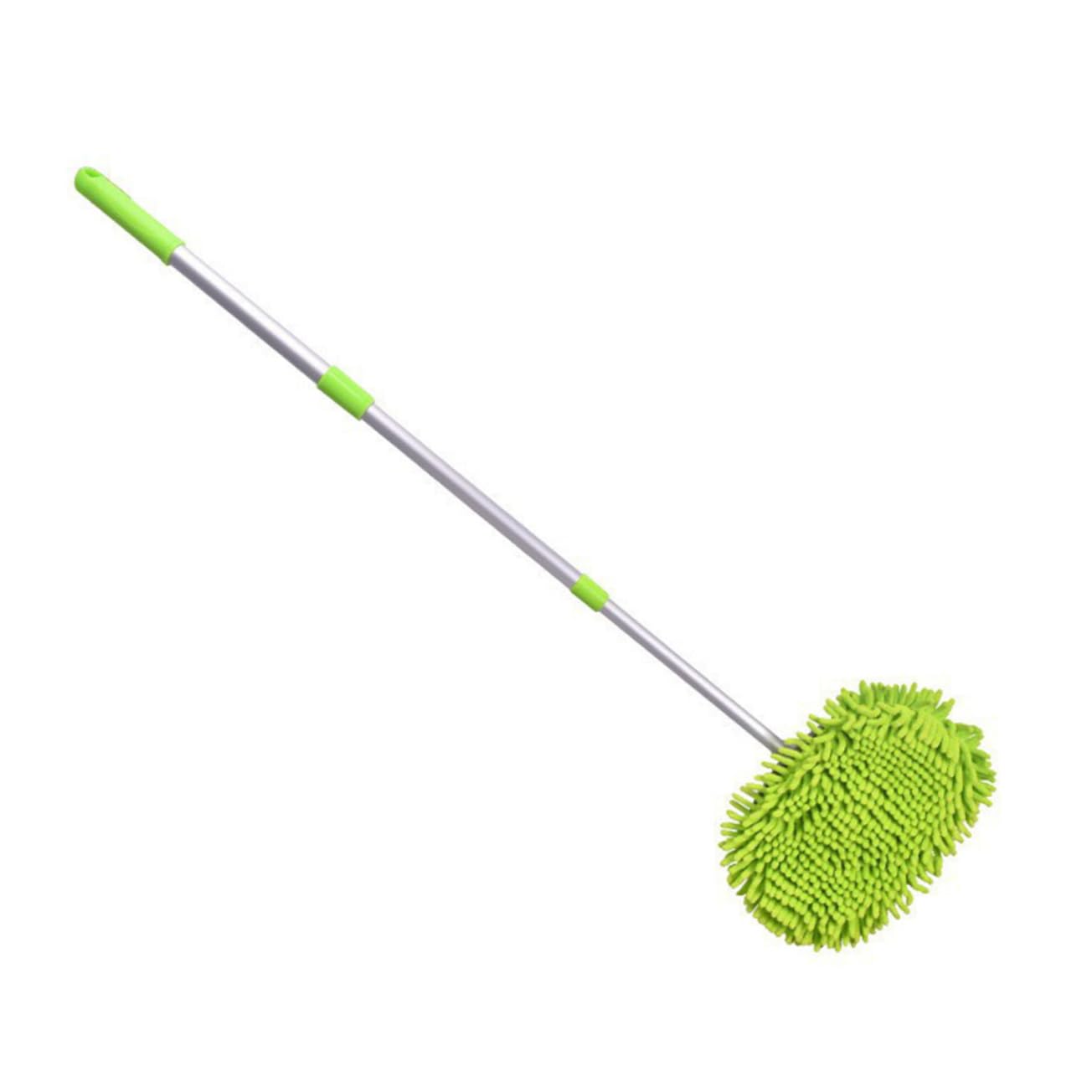 SOLUSTRE Autowischer mops wischbezug Cleaning Tools Cleaning Brush car Cleaning mopf Haushaltsmopp Wischmopp fürs Auto Autowaschbürste mit langem Griff Auto waschen mopp Waschmopp Abs Green von SOLUSTRE