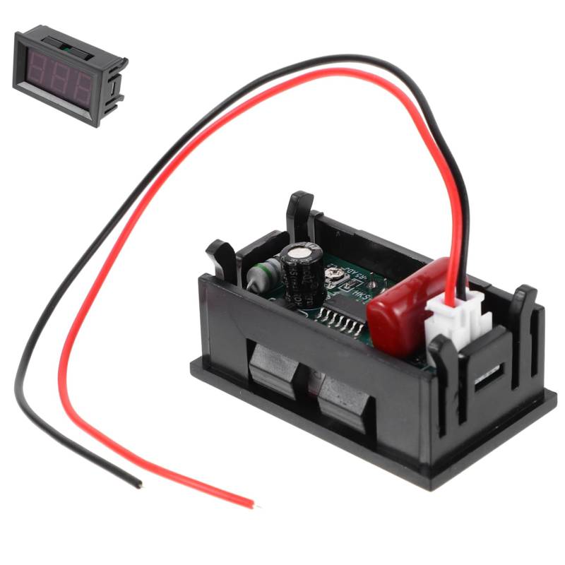 SOLUSTRE Digital Voltmeter Head 25 500V Professionelles 2 Draht Spannungsmessgerät Mit Klarem Display Für Präzise Voltage Überwachung Elektroanwendungen von SOLUSTRE