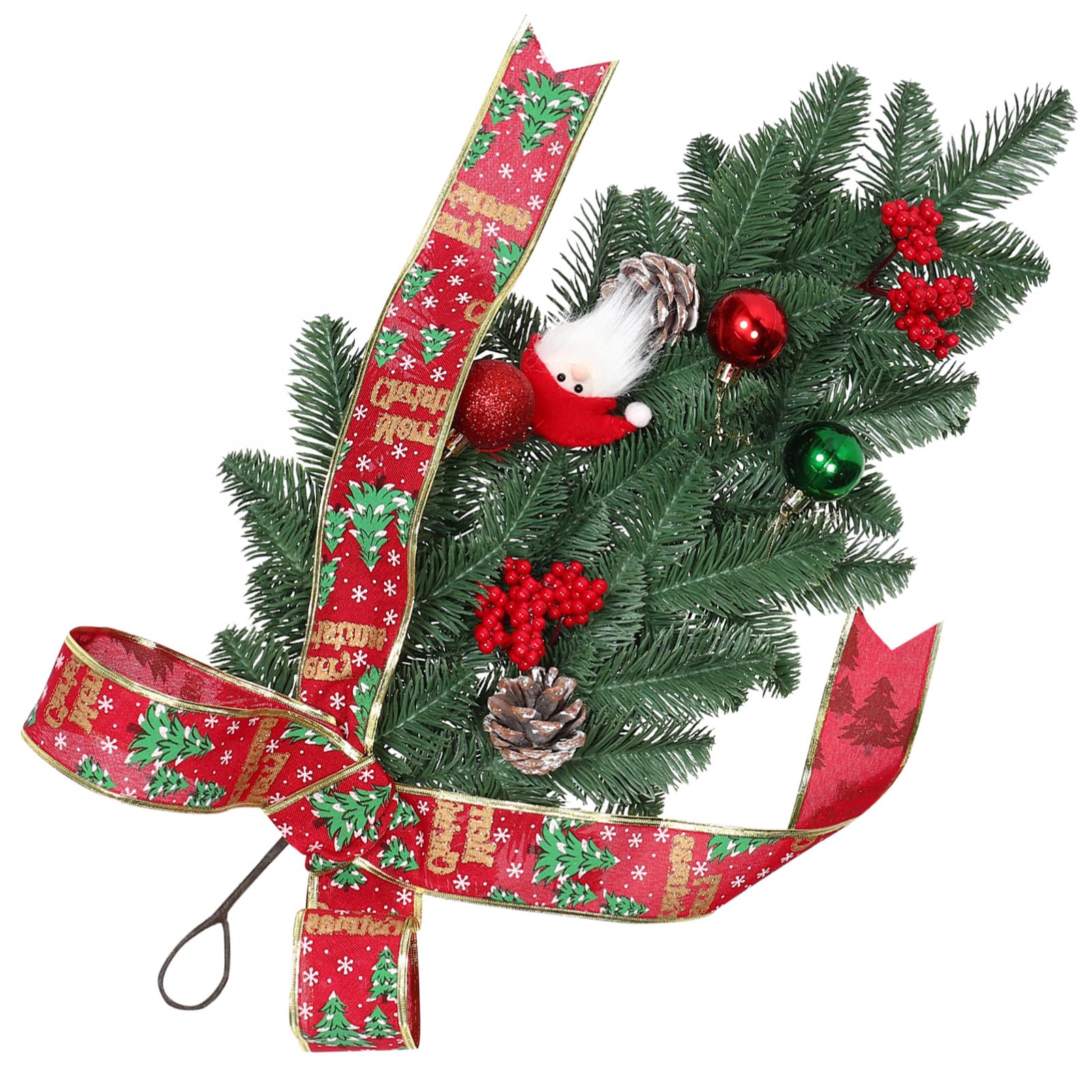 SOLUSTRE Fahrzeug-innenraum-anhänger, Weihnachtsbaum-hängedekoration, Fahrzeug-weihnachtsbaum-ornament, Weihnachtsbaum-ornament, Auto-hängedekoration, Weihnachtsbaum-anhänger von SOLUSTRE