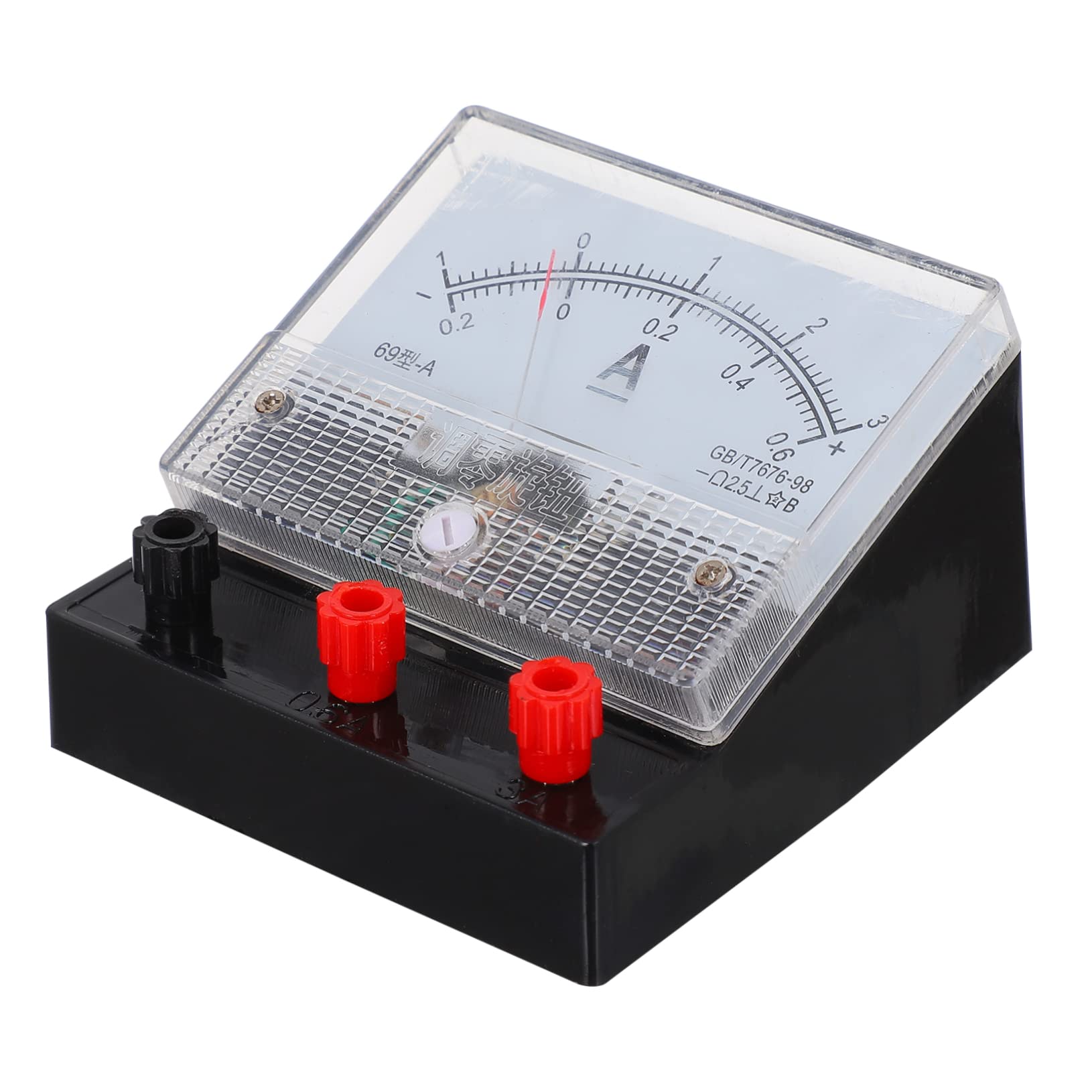 SOLUSTRE Geräte für physikalische Experimente elektrische Strommessgeräte Experimentiergeräte experimentierset physik experimente werkzeug elektrisches Experimentiergerät Physik Amperemeter von SOLUSTRE