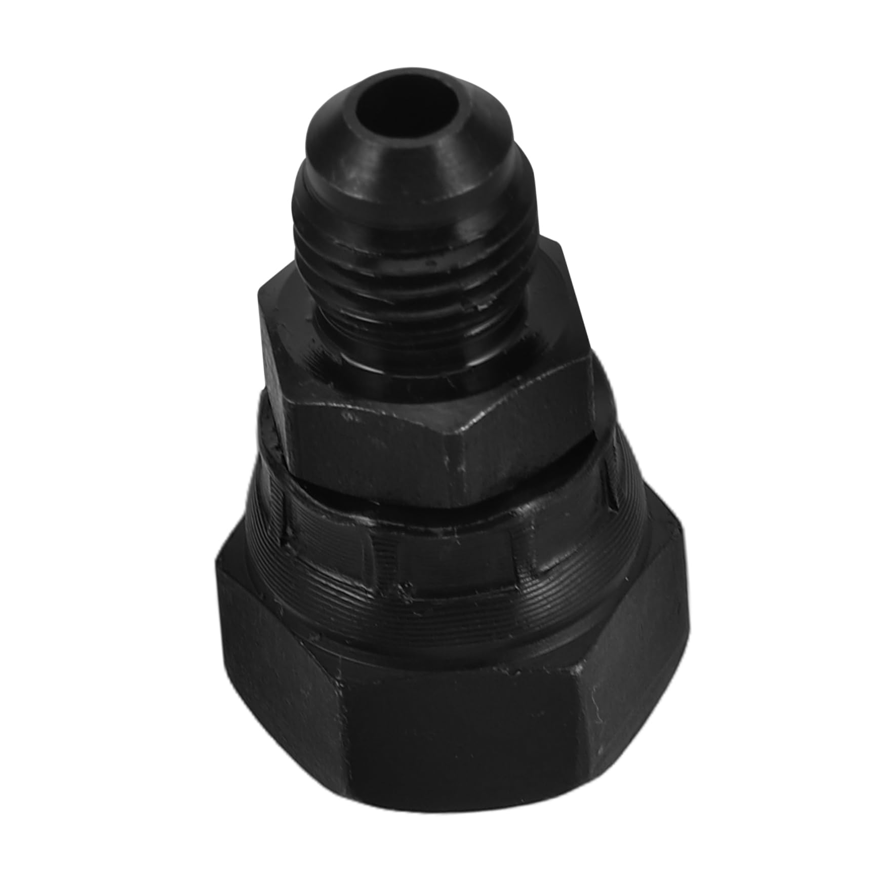 SOLUSTRE Hochdruck-Kraftstoffeinspritzer Cup-Isolierkissen Kork-Isolierpad Kraftstoffanschluss Einspritzadapter kraftstoffpumpe Rohrverbinder Adapter für Rohrverschraubungen Auto Black von SOLUSTRE