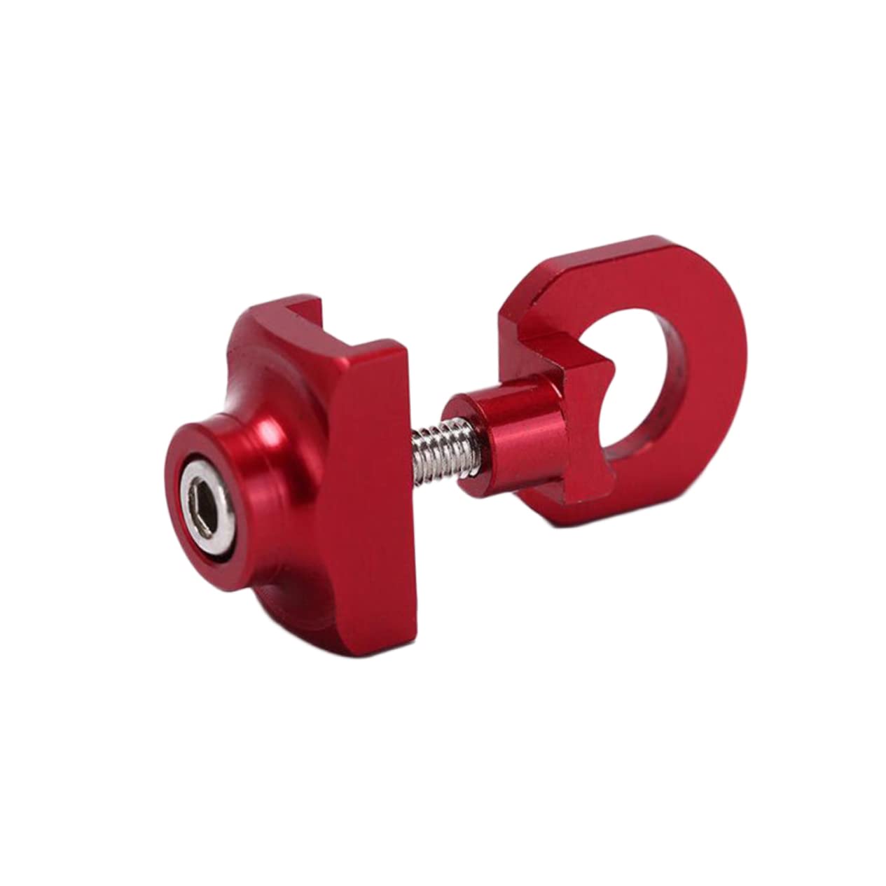 SOLUSTRE Kettenspanner Befestigungsschraube Für Singlespeed Fahrräder Rot Robuste Befestigung Für Kettenspanner Ideal Für Fixie Und Klappräder Langlebiges Material Für Zuverlässige von SOLUSTRE