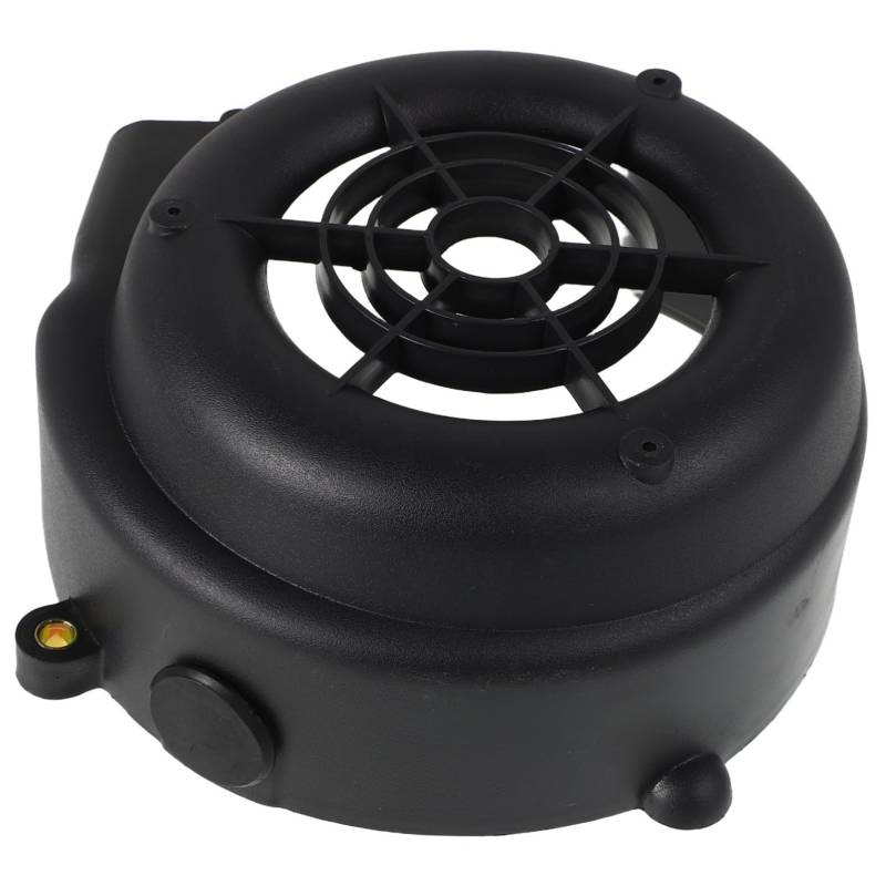 SOLUSTRE Lüfterabdeckung Fan Cap Fan Cover Tischrollen Selbstklebende Vier Ballwalze Headset kühlventilator Scooter ersatzteile Kappe des Motorkühlgebläses ersatz Plastik pp Black von SOLUSTRE