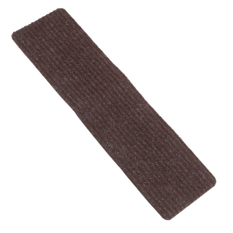 SOLUSTRE Teppichläufer Treppenstufen Teppich Treppenstufen Matte Scooter Griptape Bodenaufkleber Straße Outdoor Teppich fußmatte Treppenstufen für Holzstufen Treppenmatte Polyester Coffee von SOLUSTRE