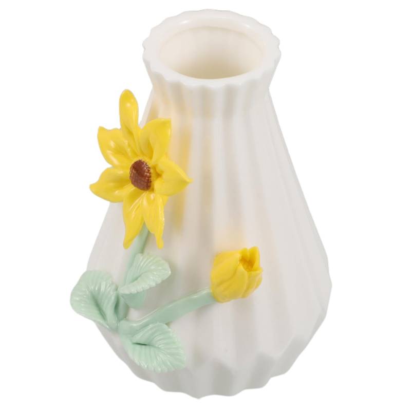 SOLUSTRE Vase Keramikvase Künstlerische Keramikvase Moderne Keramik Blumenvase Dekorative Vase Ästhetische Vase Für Trockenblumen von SOLUSTRE