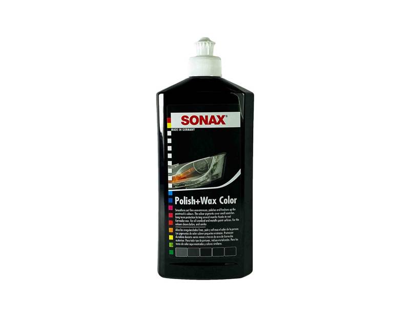 SONAX Polish & Wax COLOR Nano Son Schwarz 500ml 2961000 4064700296107 von SONAX