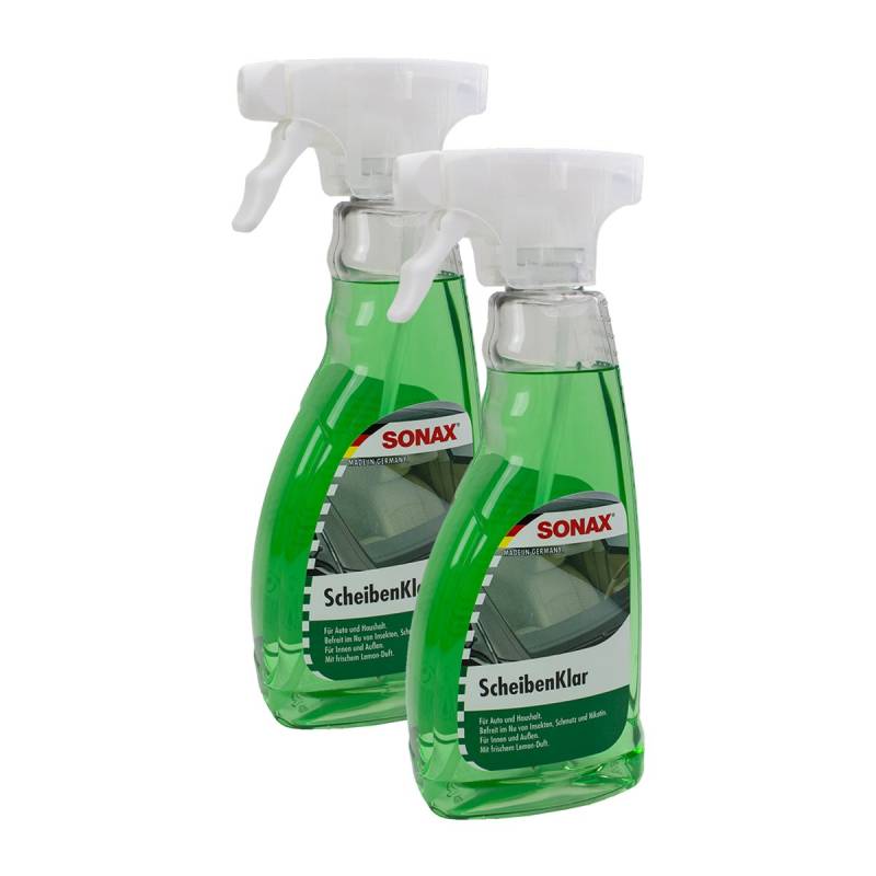 SONAX 2X 03382410 ScheibenKlar ScheibenEntferner InsektenEntferner 500ml von SONAX