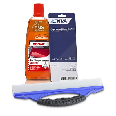 Sonax 1 L GlanzShampoo Konzentrat + Performance Silikon-Trockner von SONAX