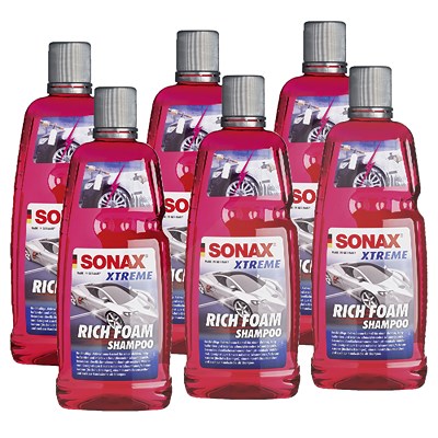 Sonax 6x 1 L XTREME RichFoam Shampoo [Hersteller-Nr. 02483000] von SONAX