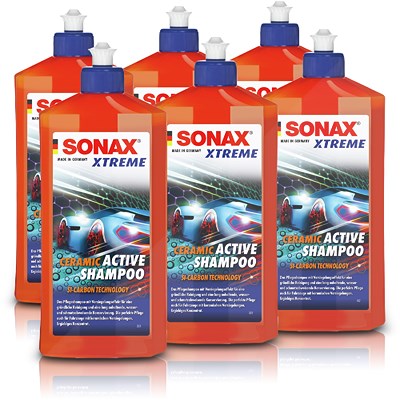 Sonax 6x 500 ml Xtreme Ceramic Active Shampoo [Hersteller-Nr. 02592000] von SONAX