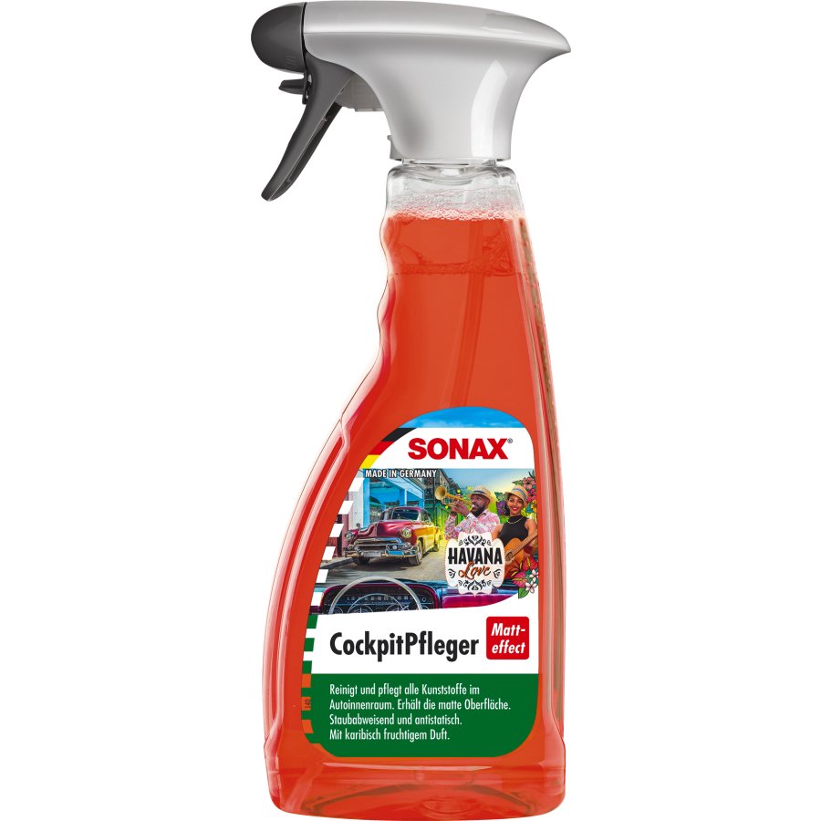 Cockpitpflege Havana Love von Sonax, matteffekt, 500 ml von SONAX