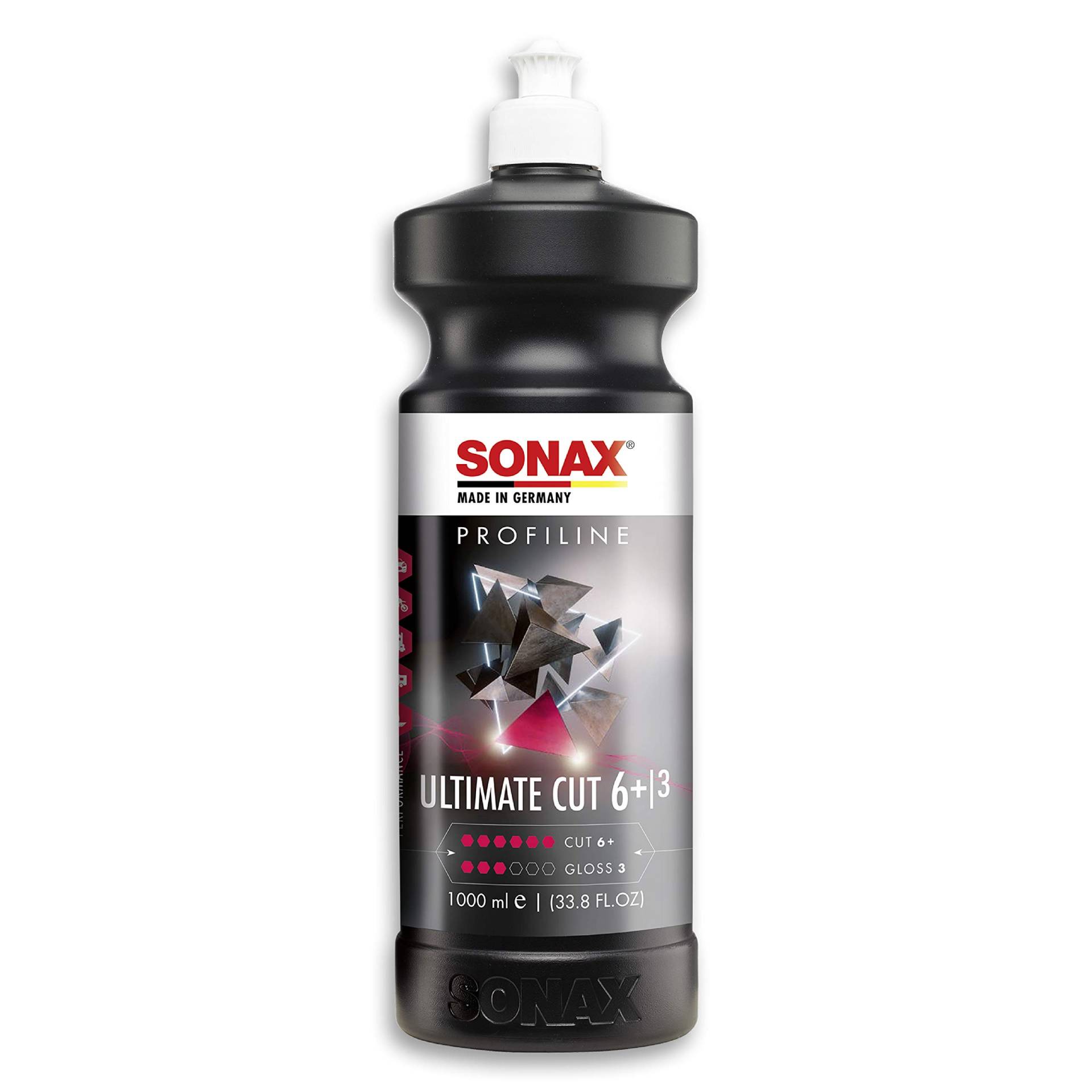 SONAX PROFILINE UltimateCut (1 Liter) hocheffektive Schleifpolitur für hohe Prozessgeschwindigkeiten | Art-Nr. 02393000 von SONAX