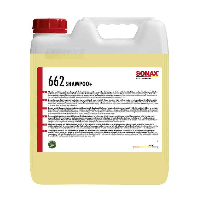 SONAX 06626000 SX GlanzShampoo 10 Liter Kanister von SONAX