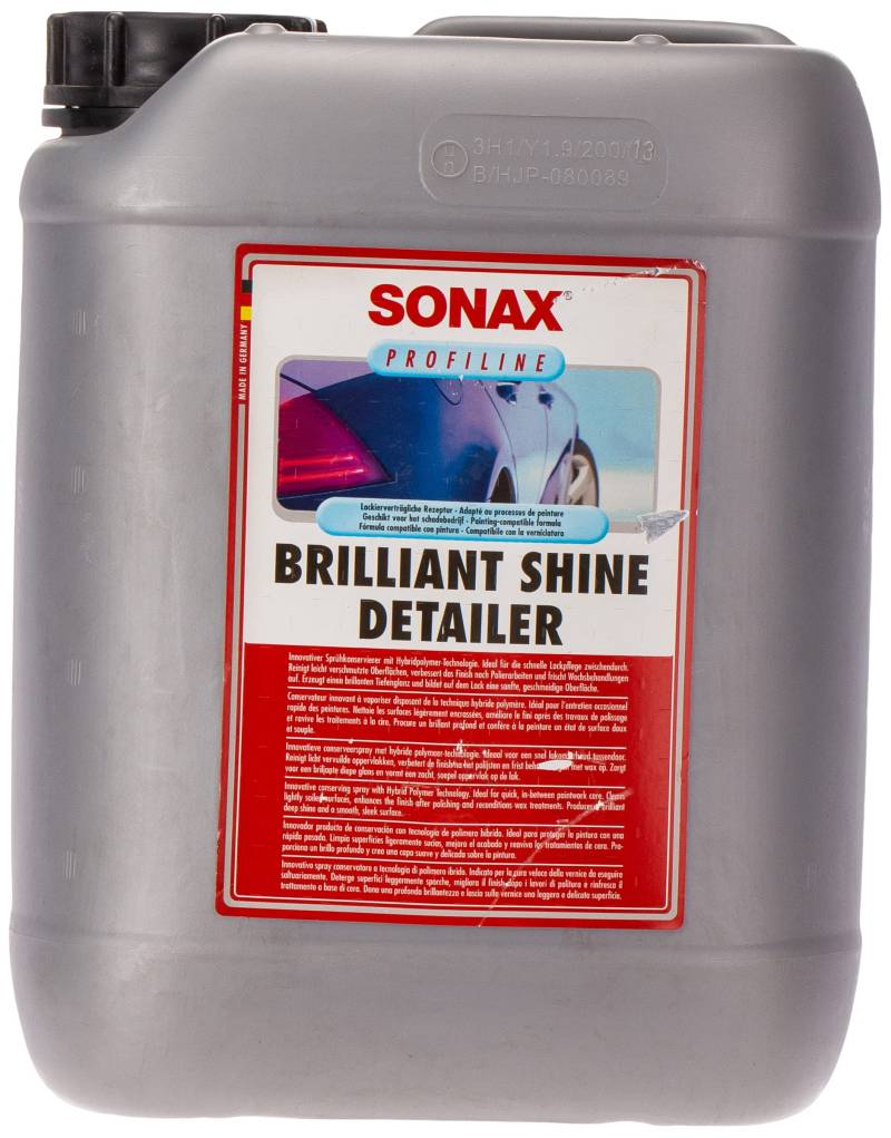 SONAX 287500 ProfiLine BrilliantShine Detailer (Lackpflege & - versiegelung), 5l von SONAX