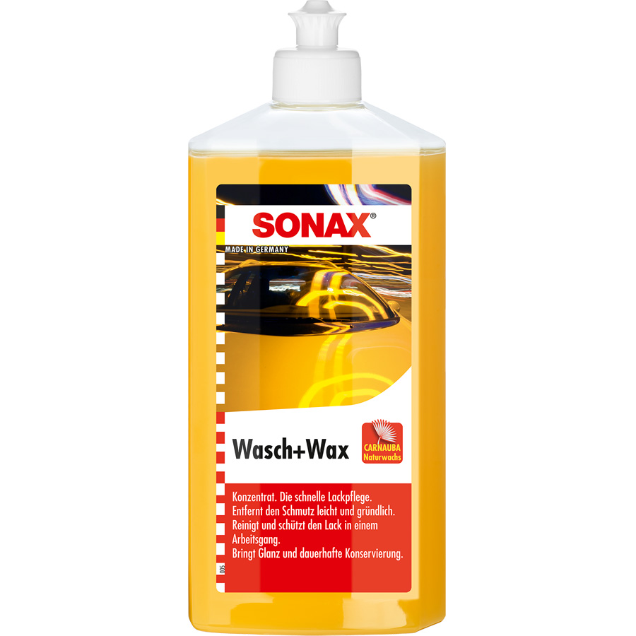 SONAX 313200 Wasch & Wax 500 ml von SONAX