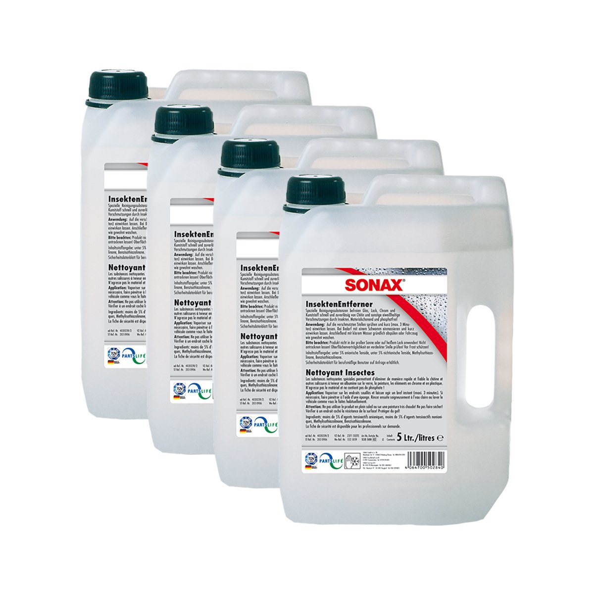 SONAX 4X 05335000 Insektenentferner 5L von SONAX