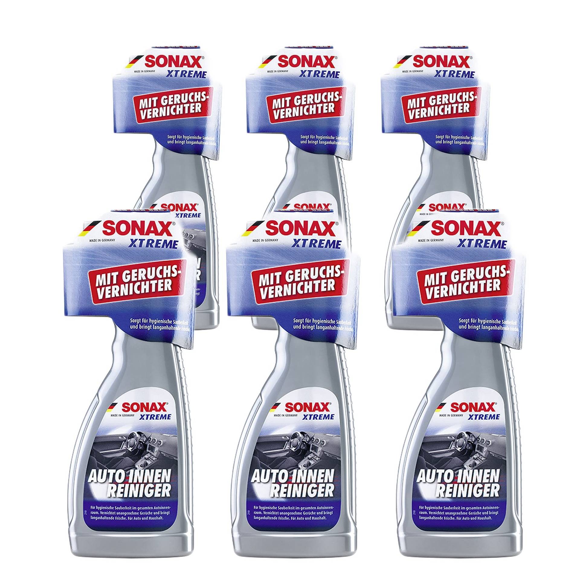 SONAX 6X Xtreme Auto Innenreiniger 500 ml 02212410 von SONAX