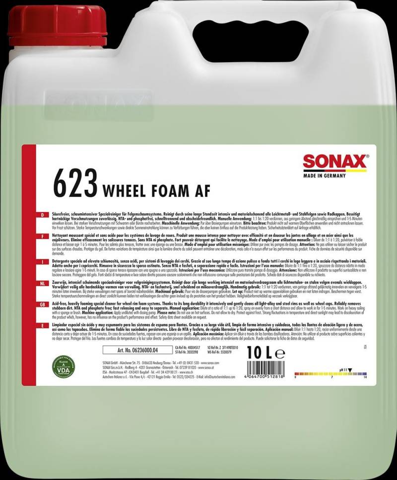 SONAX Felgenreiniger 06236000 von SONAX