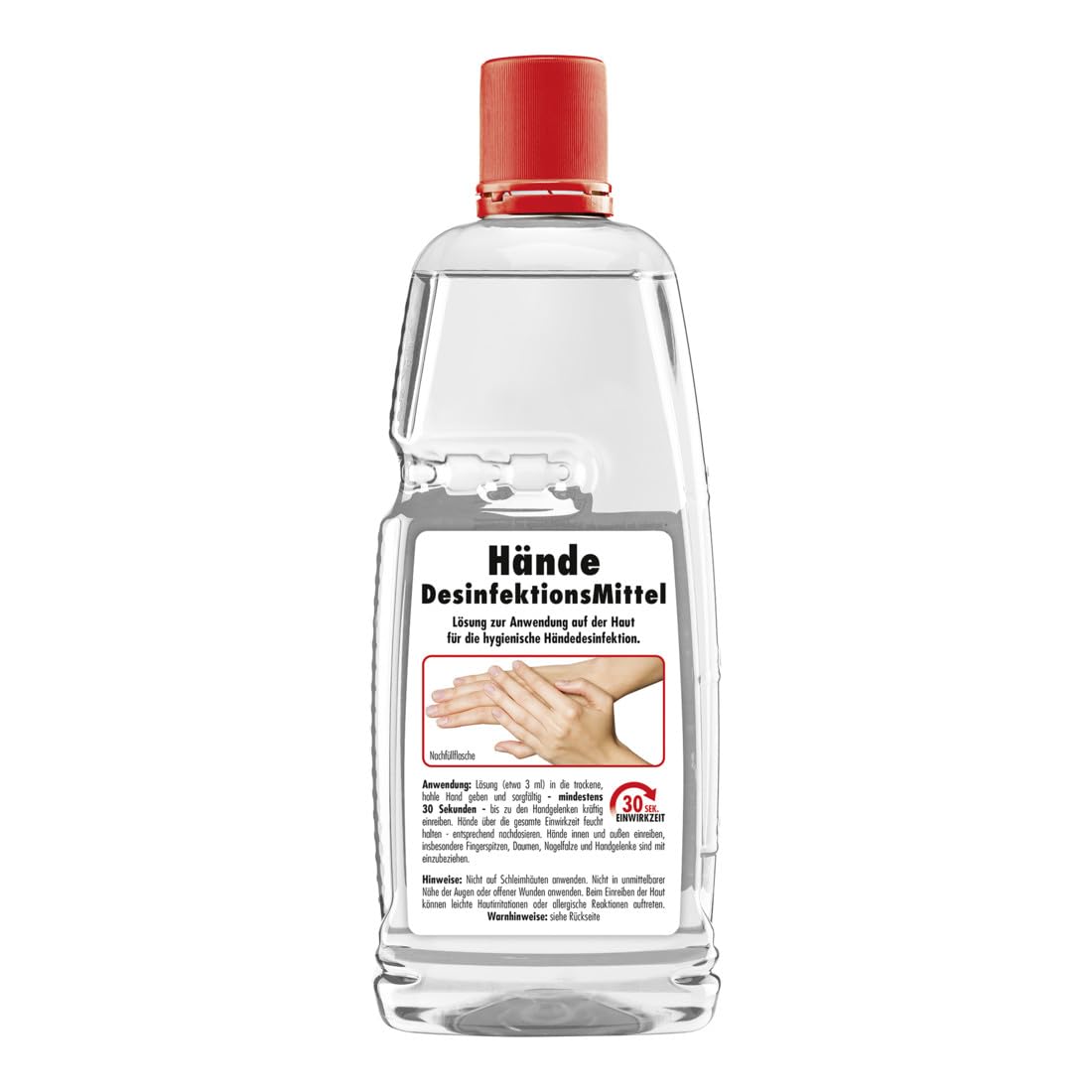 SONAX Handdesinfektionsmittel (1 Liter) schützt gegen Bakterien & Viren für hygienische & wirksame Händedesinfektion - Made in Germany | Art-Nr. 04013000 von SONAX