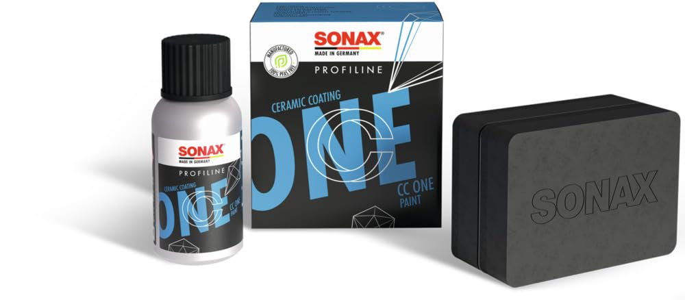 SONAX PROFILINE CeramicCoating CC One (40 ml) Langzeitschutz für Autolacke mit neuester SI-Carbon-Technologie für einen Schutz bis zu 3 Jahre | Art-Nr. 02678410 von SONAX