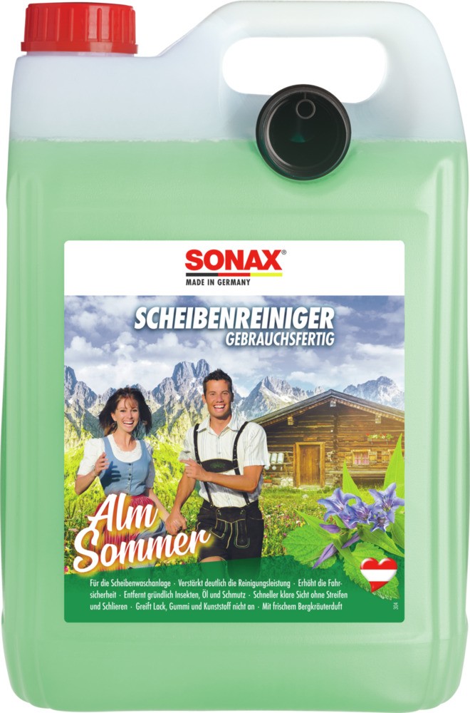 SONAX Scheibenreiniger 03225000 Scheibenwischerflüssigkeit,Scheibenwischwasser von SONAX