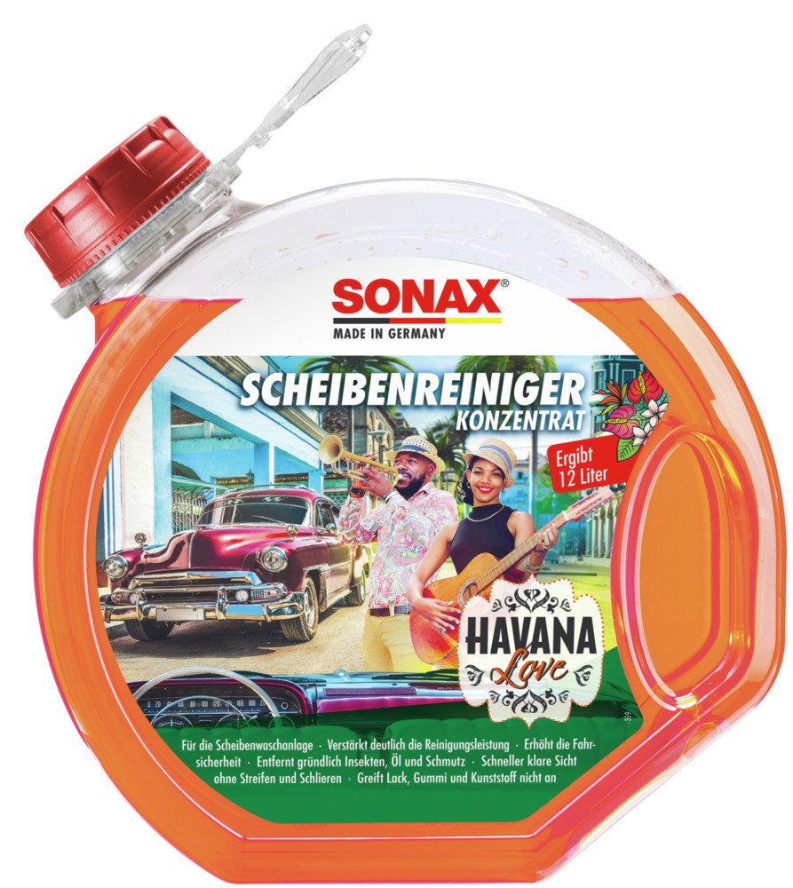 SONAX Scheibenreiniger 03934000 Scheibenwischerflüssigkeit,Scheibenwischwasser von SONAX