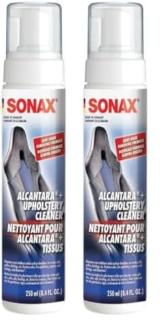 SONAX XTREME Polster+AlcantaraReiniger treibgasfrei (250 ml) Polsterreiniger reinigt gründlich & schonend alle Textilien im Innenraum, Art-Nr. 02061410 (Packung mit 2) von SONAX