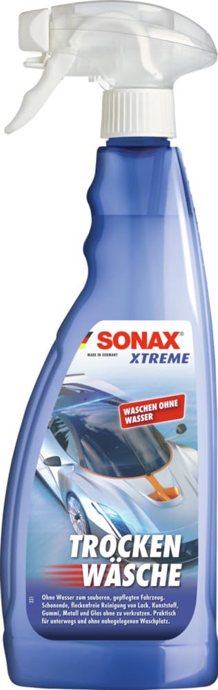 SONAX XTREME TrockenWäsche (750 ml) zur fleckenfreien Reinigung von verschmutzten Oberflächen ohne Wasser, Art-Nr. 03264000 von SONAX