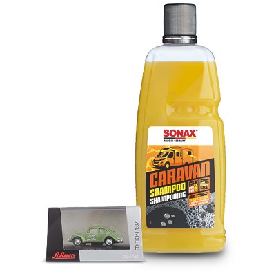 Sonax 1 L CARAVAN Shampoo + Modellauto Käfer von SONAX