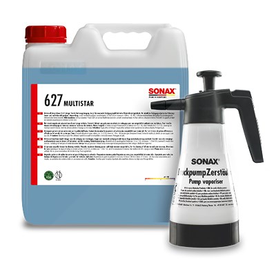 Sonax 10 L MultiStar + DruckpumpZerstäuber für saure/alkalische Produkt von SONAX