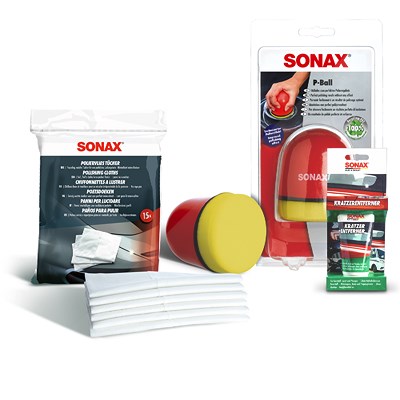 Sonax 1x 75ml KratzerEntferner NanoPro + Vlies + P-Ball von SONAX