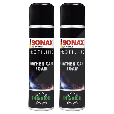 Sonax 2x 400ml PROFILINE Leather Care Foam [Hersteller-Nr. 02893000] von SONAX