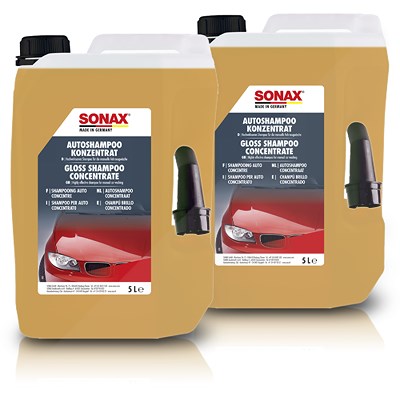 Sonax 2x 5 L AutoShampoo Konzentrat [Hersteller-Nr. 03145000] von SONAX