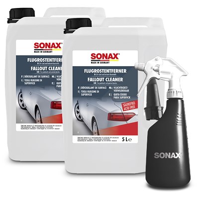 Sonax 2x 5 L FlugrostEntferner säurefrei + Sprühboy Inhalt 600ml von SONAX