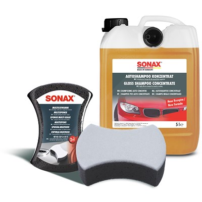 Sonax 5 L AutoShampoo Konzentrat + MultiSchwamm von SONAX