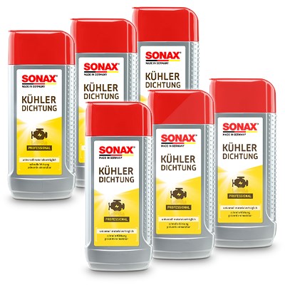 Sonax 6x 250ml KühlerDichtung [Hersteller-Nr. 04421410] von SONAX