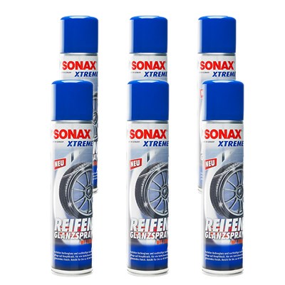 Sonax 6x 400ml XTREME ReifenGlanzSpray Wet Look [Hersteller-Nr. 02353000] von SONAX