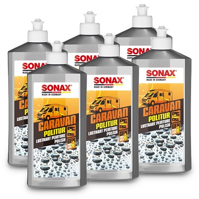 Sonax 6x 500 ml CARAVAN Politur [Hersteller-Nr. 07022000] von SONAX