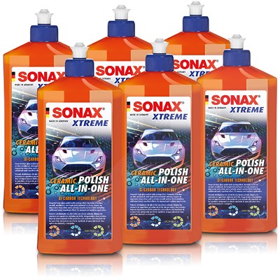 Sonax 6x 500 ml XTREME Ceramic Polish All-in-One von SONAX