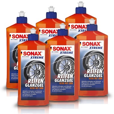 Sonax 6x 500ml XTREME ReifenGlanzGel [Hersteller-Nr. 02352410] von SONAX